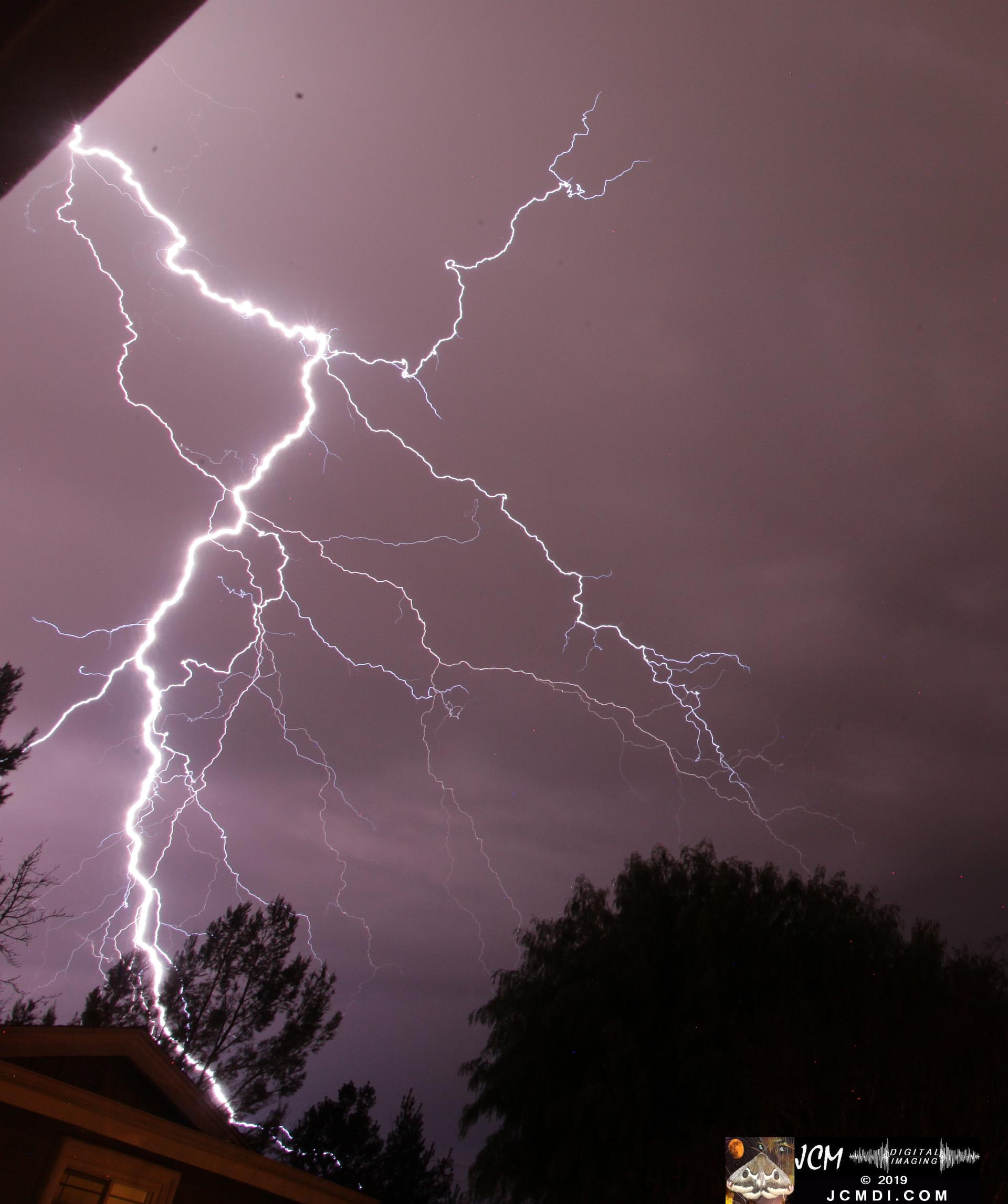 Lightning Storm, Santa Clarita, Big Bolt